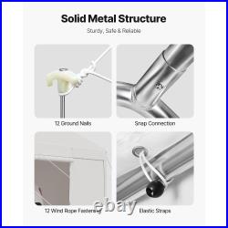 10'x20' 12'x20' Carport Heavy Duty Car Port Canopy Outdoor Portable Garage Tent