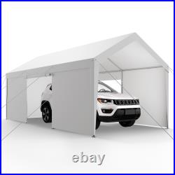 10'x20' 12'x20' Carport Heavy Duty Car Port Canopy Outdoor Portable Garage Tent