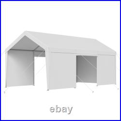10'x20' 12'x20' Carport Heavy Duty Car Port Canopy Outdoor Portable Garage Tent