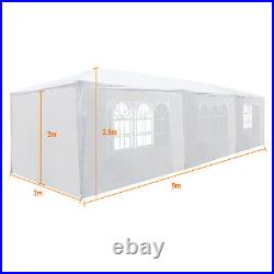10'x20' / 30' Outdoor Gazebo Canopy Wedding Party Tent Removable Window Walls US