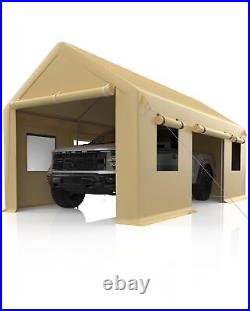 10'x20' 4 Roll-up Door Garage Shed Car Shelter Carport Canopy Outdoor Party Tent