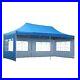 10-x20-Blue-Outdoor-POP-UP-Gazebo-Canopy-Wedding-Party-Tent-Folding-with-Walls-01-dxyf