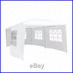 10'x20' Canopy Party Wedding Tent 4 Sidewalls Outdoor Gazebo Pavilion Cater