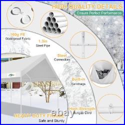 10'x20' Carport with Sidewalls&2 Doors, Heavy Duty Canopy Party Tent Garage Shed # 10'x20' Carport with Sidewalls&2 Doors, Heavy Duty Canopy Party Tent Garage Shed #