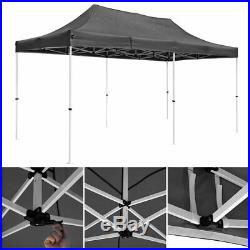 10 x20 EZ Pop UP Wedding Party Tent Folding Gazebo Canopy Heavy Duty/ Carry Case