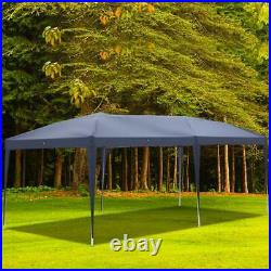 10'x20' EZ Pop Up Canopy Outdoor Patio Wedding Party Tent Folding Gazebo US