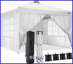 10'x20' EZ Pop up Canopy, Heavy Duty Commercial Party Tent Waterproof Gazebo US^