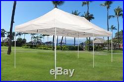 10'x20' Enclosed Pop Up Canopy Party Folding Tent Gazebo White E Model