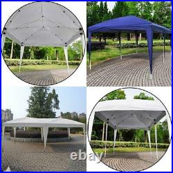 10'x20' Folding EZ Pop UP Wedding Party Tent Gazebo Canopy Heavy Duty/ Carry Cas