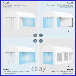 10'x20' Gazebo Party Tent Heavy Duty Canopy Tent Outdoor Wedding Event