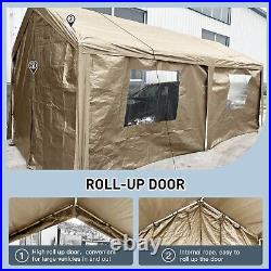 10'x20' Heavy Duty Carport Canopy Carport Shelter Outdoor Portable Garage Tent