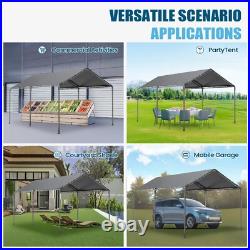 10'x20' Heavy Duty Carport Canopy Garage Car Shelter Party Tent Shed Outdoor
