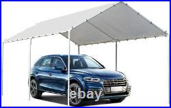 10'x20'Metal Carport Tent Heavy Duty Carport Portable Outdoor Garden Car Shelter