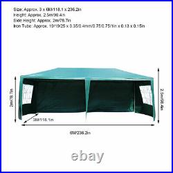 10'x20' Outdoor Canopy Party Tent Patio Heavy duty Gazebo Wedding Tent withBag
