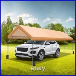 10'x20' Outdoor Carport Canopy Heavy Duty Carport Portable Boat Shelter Car Tent