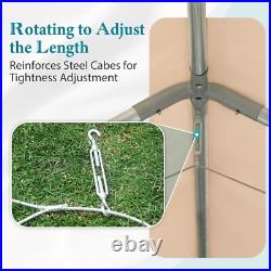 10'x20' Outdoor Carport Canopy Heavy Duty Carport Portable Boat Shelter Car Tent