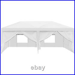 10'x20' Outdoor Gazebo Canopy Tent Wedding Party Tent Patio with 6 Removable Walls