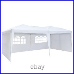 10'x20' POP UP Gazebo Canopy Tent Outdoor Party Sunshade Wedding