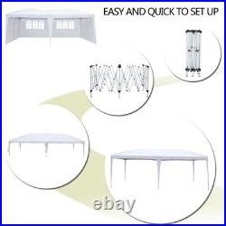 10'x20' POP UP Gazebo Canopy Tent Outdoor Party Sunshade Wedding