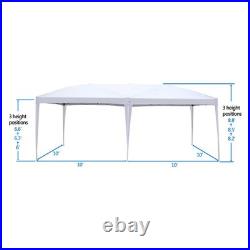 10'x20' POP UP Gazebo Canopy Tent Outdoor Party Sunshade Wedding