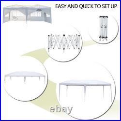 10'x20' Party Patio Gazebo Pop Up Tent Canopy Pavilion Event 210D Oxford Cloth