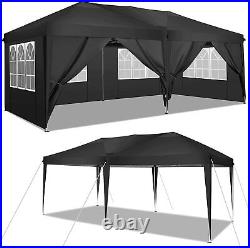 10'x20' Pop Up Canopy Folding Gazebo Heavy Duty Outdoor Party Tent 6 Sides WithBag