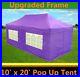 10-x20-Pop-Up-Canopy-Party-Tent-Purple-F-Model-Upgraded-Frame-01-yf