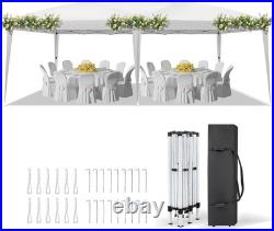 10'x20' Pop Up Canopy Tent Portable Instant Gazebo Party Tent with Carry Bag