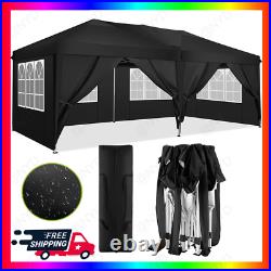 10'x20' Pop Up Canopy Tent with Walls Heavy Duty Canopy for Outdoor Party Foldin