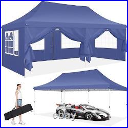 10'x20' Pop Up Canopy Wedding Commercial Heavy Duty Party Tent Gazebo+ Sidewalls