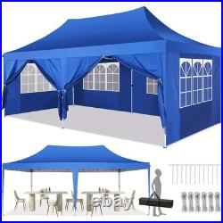 10'x20' Pop Up Canopy Wedding Commercial Heavy Duty Party Tent Gazebo Sidewalls
