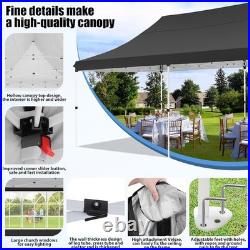10'x20' Pop Up Canopy Wedding Commercial Heavy Duty Party Tent Gazebo Sidewalls