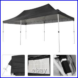 10'x20' Pop Up Canopy Wedding Commercial Heavy Duty Party Tent Gazebo Sidewalls