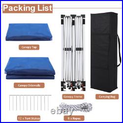 10'x20' Pop Up Canopy Wedding Commercial Heavy Duty Party Tent Gazebo Sidewalls