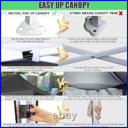 10'x20' Pop Up Canopy Wedding Commercial Heavy Duty Party Tent Gazebo Sidewalls