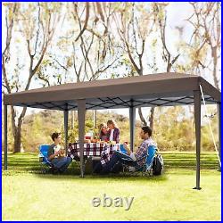 10'x20' Pop Up Gazebo Canopy Commercial Patio Tent Instant Sheleter with Sidewall