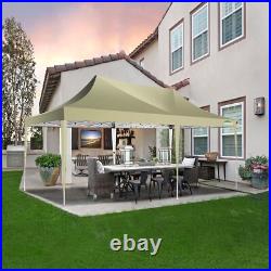 10'x20' Pop up Canopy Heavy Duty Party Tent Outdoor Waterproof Commercial Gazebo