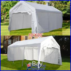 10'x20' Portable Garage Carport Car Shelter Outdoor Canopy Party Wedding Tent