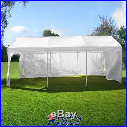 10'x20' Portable Garage Carport Car Shelter Outdoor Canopy Party Wedding Tent