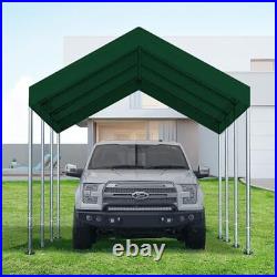 10'x20' Upgraded Carport Replacement Top Canopy Cover for Car 10x20 Green