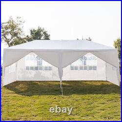 10'x20' Wedding Party Tent Waterproof Gazebo Canopy Heavy Duty Outdoor White US