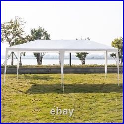 10'x20' Wedding Party Tent Waterproof Gazebo Canopy Heavy Duty Outdoor White US
