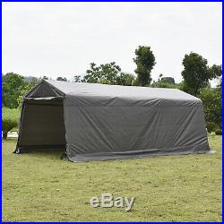 10'x20'x8' FT Logic Tent Storage Shed Shelter Car Garage Carport Canopy Steel