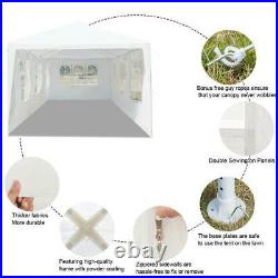 10'x30'FT Party Wedding Patio Tent Canopy Heavy Duty Pavilion Event Gazebo White