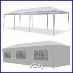 10'x30' Gazebo Canopy Party Tent Wedding Outdoor Pavilion Cater BBQ Waterproof