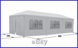 10'x30' Gazebo Canopy Party Tent Wedding Pavilion Cater BBQ Waterproof Protect