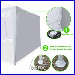 10'x30' Outdoor Canopy Party Wedding Tent Removable Wall Multi-Purpose Spacious