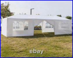 10'x30' Outdoor Gazebo Canopy Tent Wedding Party Tent Patio /w 8 Removable Walls