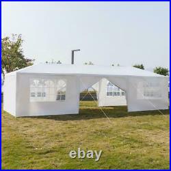 10'x30' Outdoor Gazebo Canopy Tent Wedding Party Tent Patio /w 8 Removable Walls