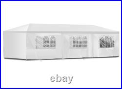 10'x30' Outdoor Gazebo Canopy Tent Wedding Party Tent Patio /w 8 Removable Walls